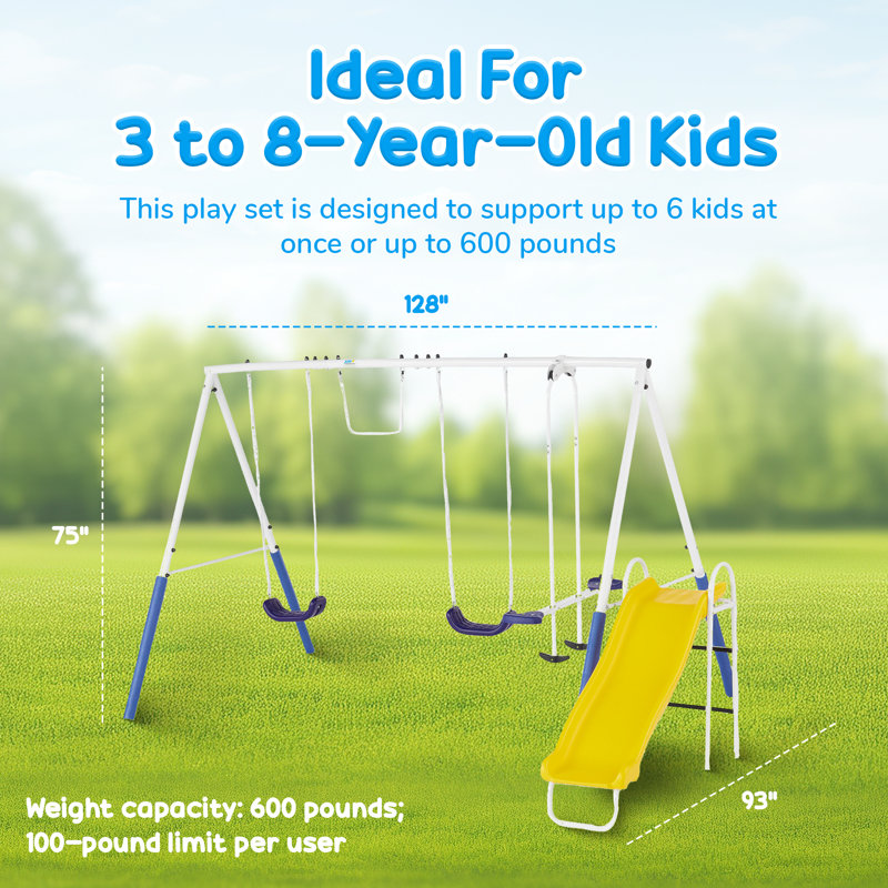 Swing set for 8 year old on sale